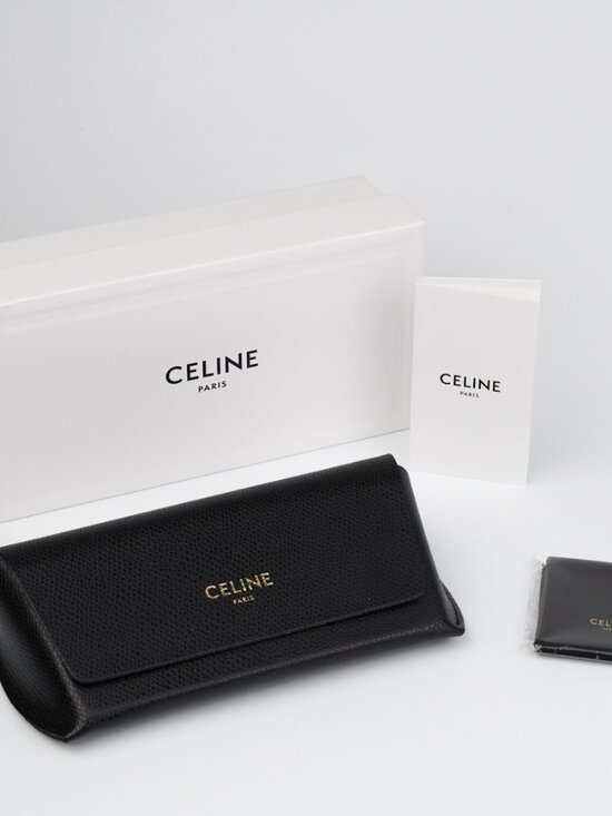 Celine 3 DOTS Women Sunglasses Lilac Gradient Square CL40130I 78F NEW AUTHENTIC main image 4